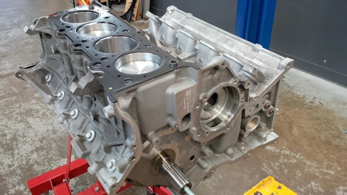 Brand New Head Gasket on a Clean Engine