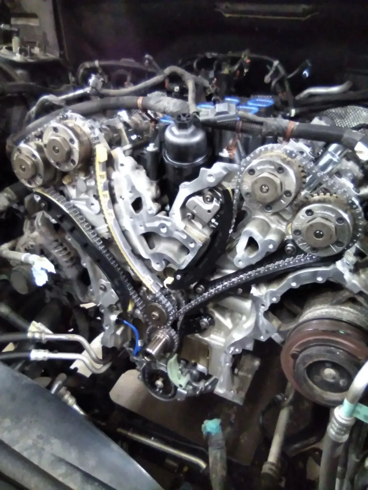 Timing chain replaced and cleaned up