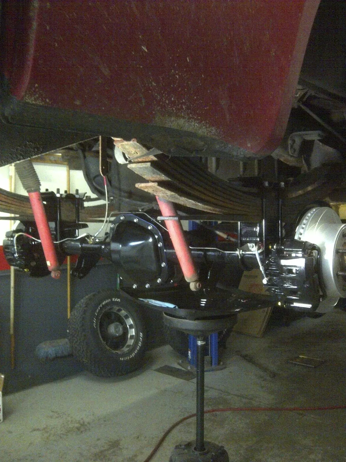 Car or truck leaf spring